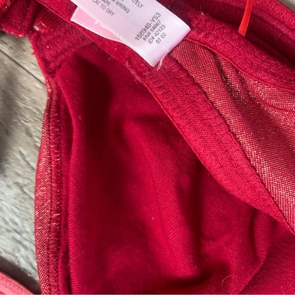 Victoria Secret 3 Vintage y2K Underwire Bras Shimmer Sheer Lace - Picture 13 of 14